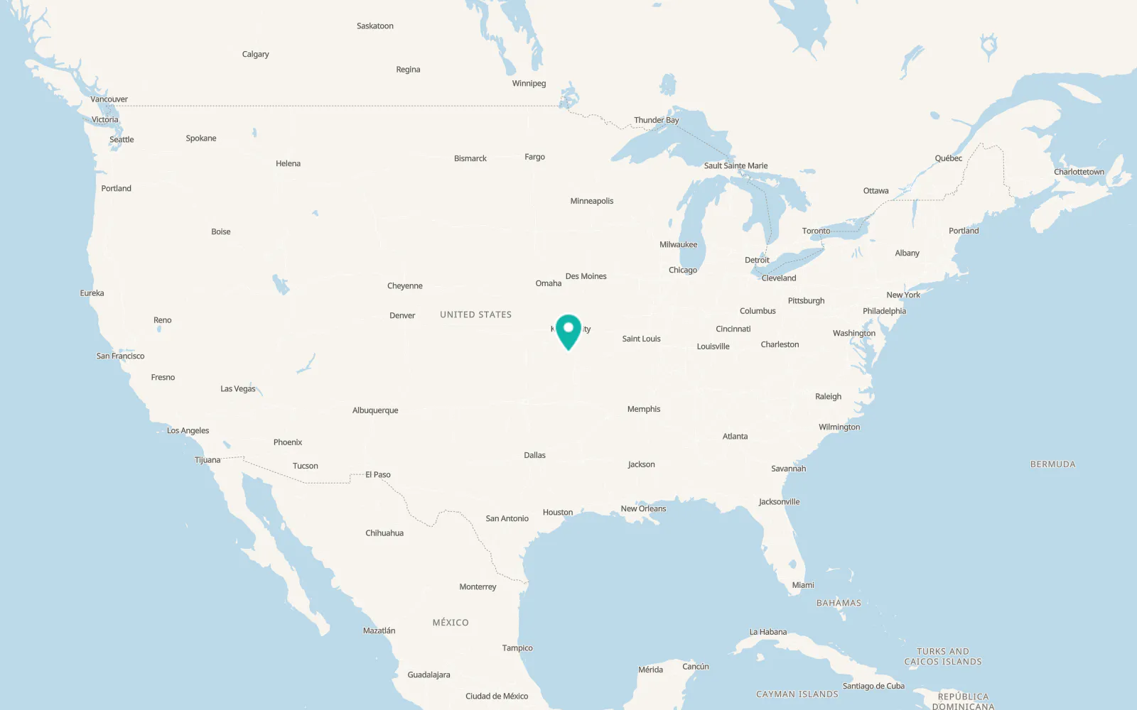 Map of Fort Scott