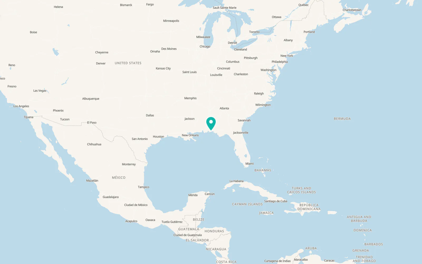 Map of Fort Walton Beach