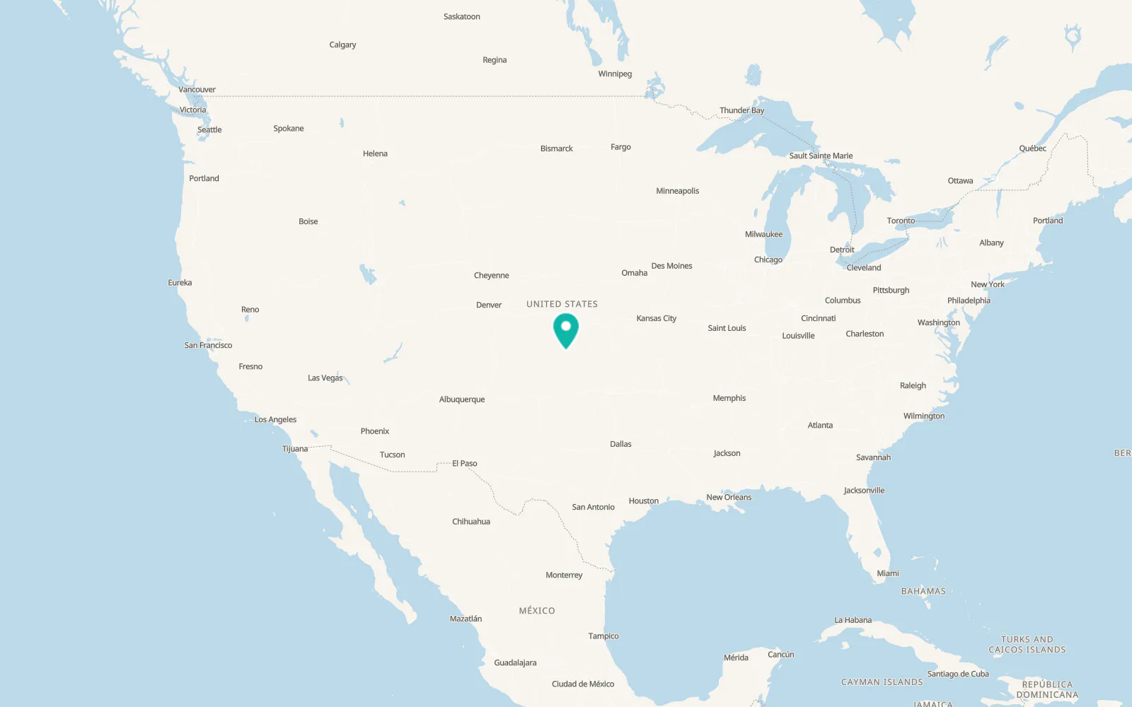 Map of Fowler