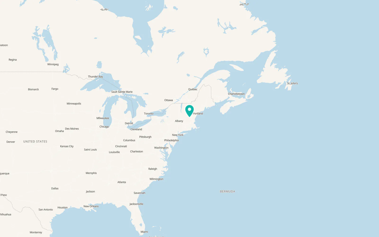 Map of Francestown