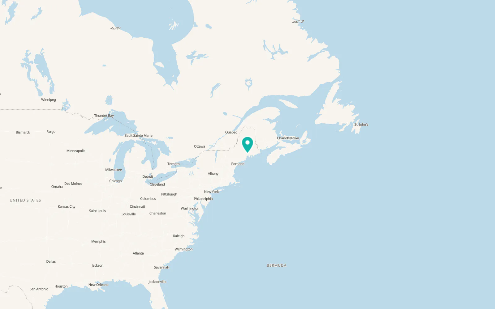 Map of Frankfort