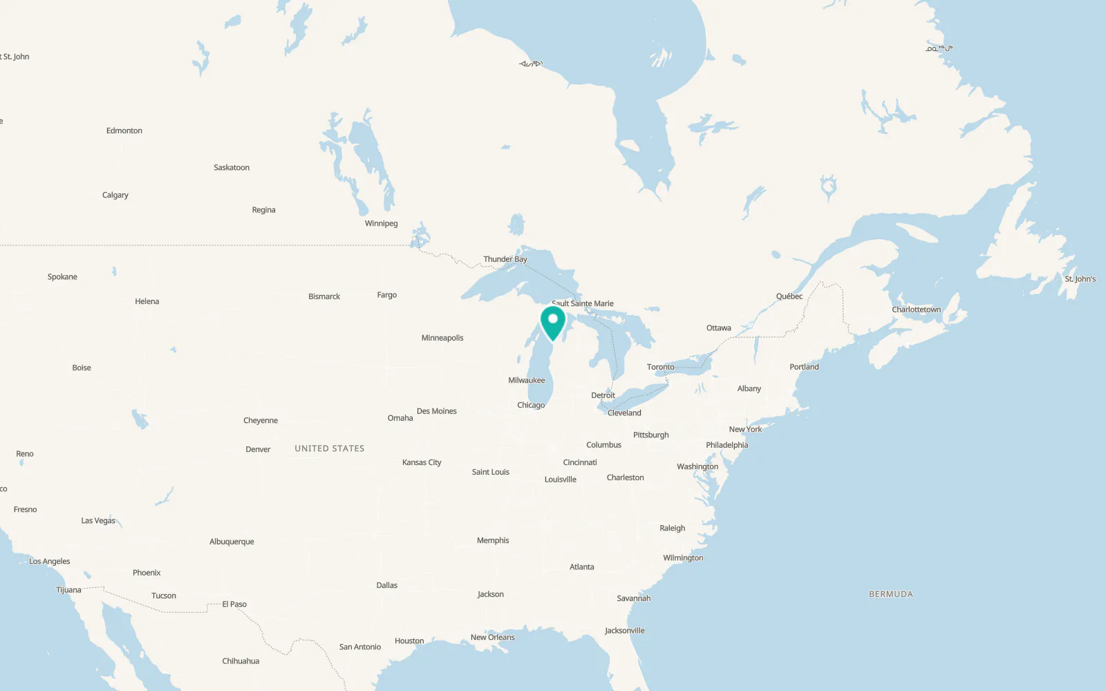 Map of Frankfort