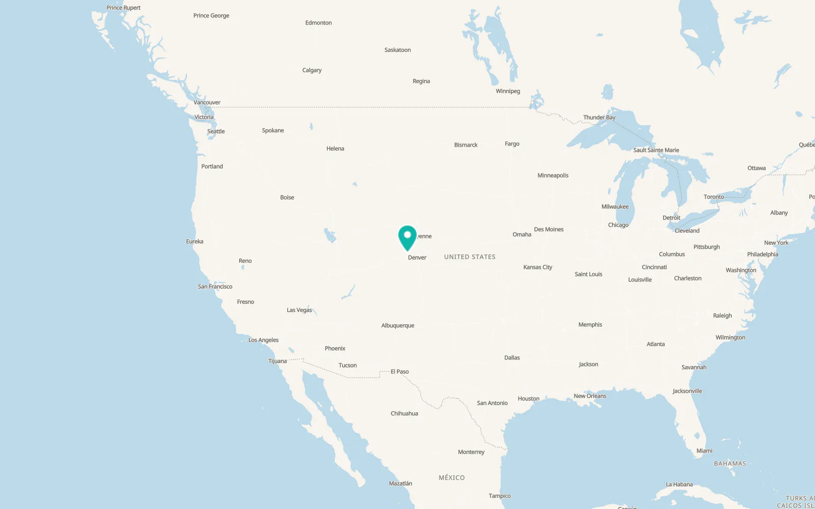 Map of Fraser