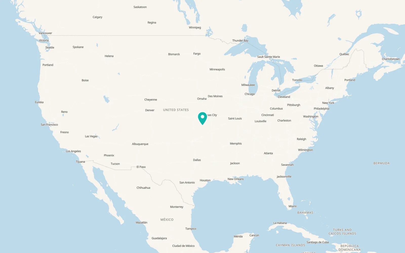Map of Fredonia