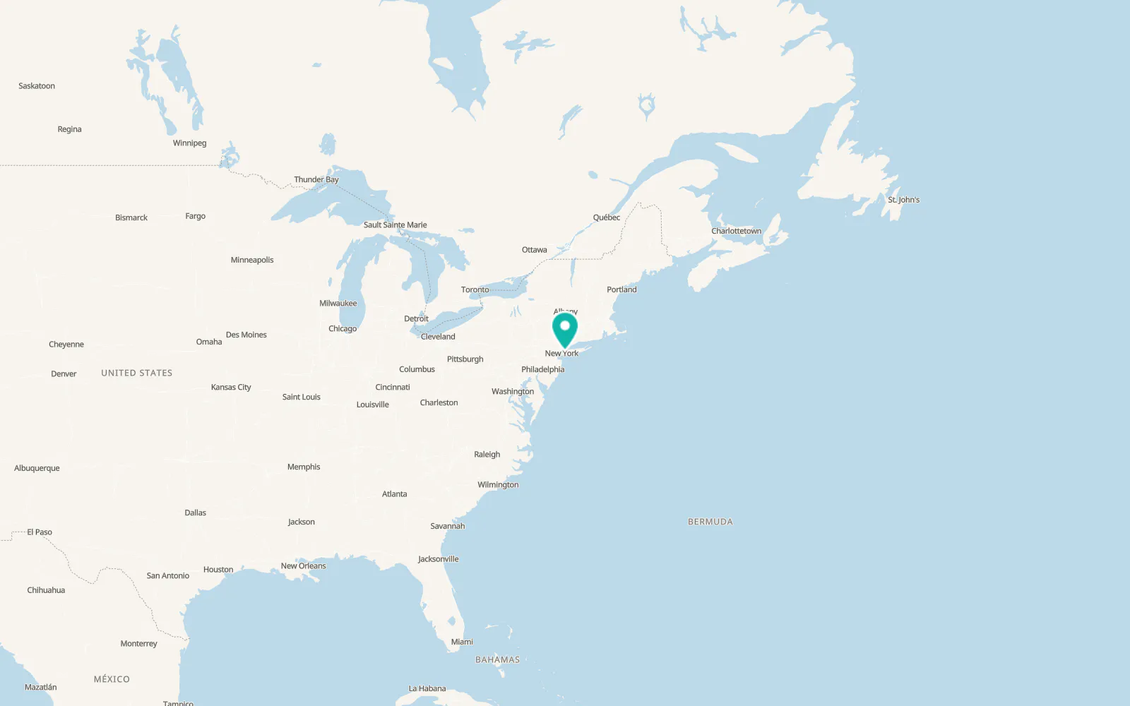 Map of Fresh Meadows