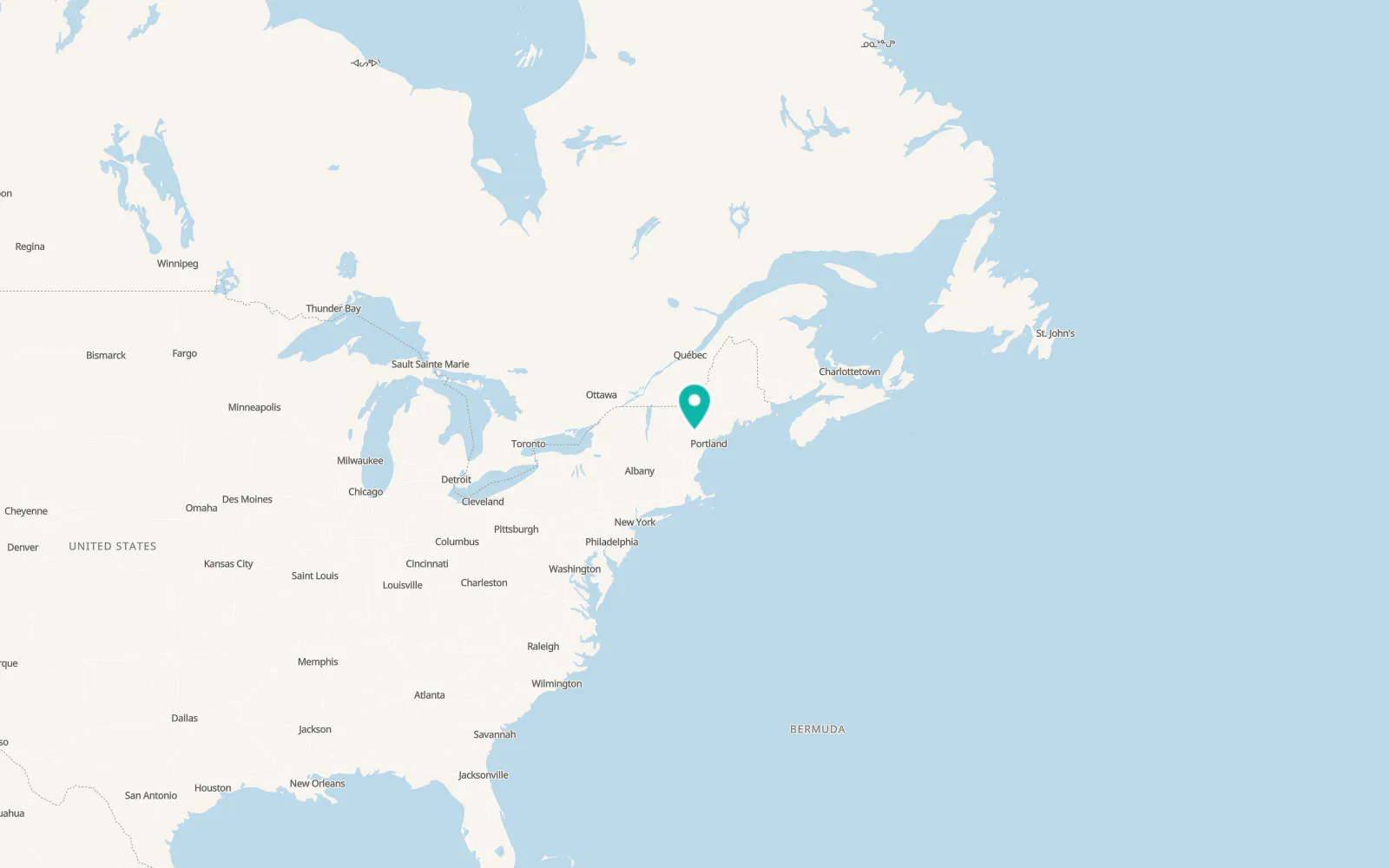 Map of Fryeburg