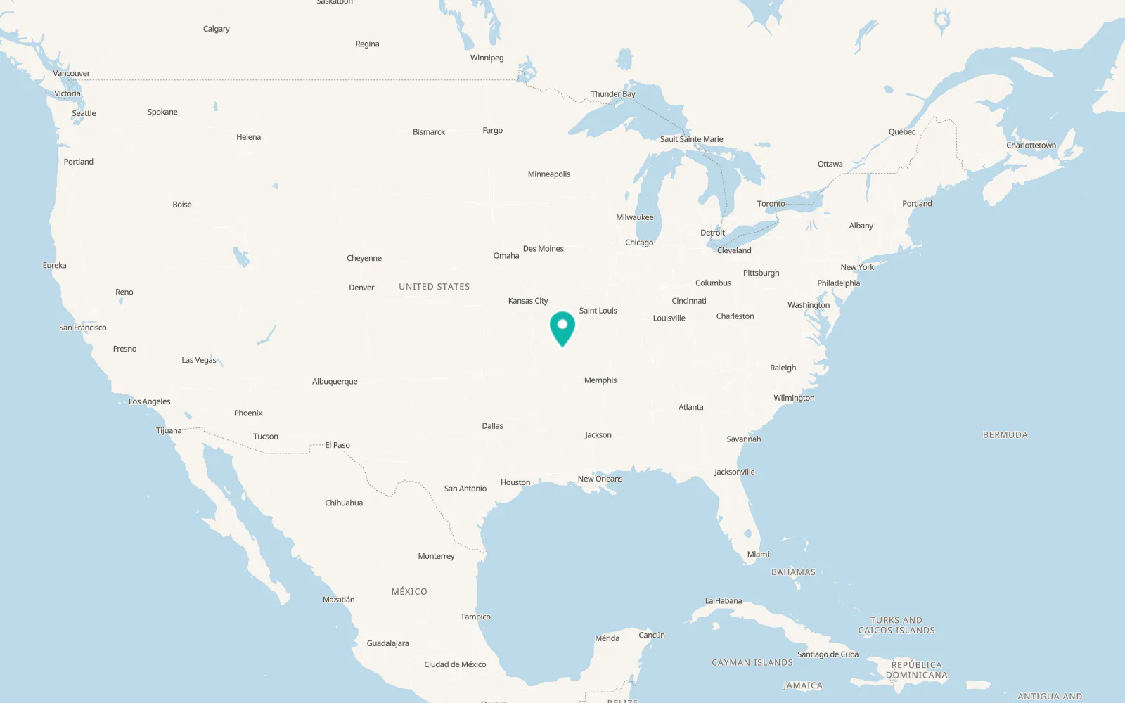 Map of Gainesville