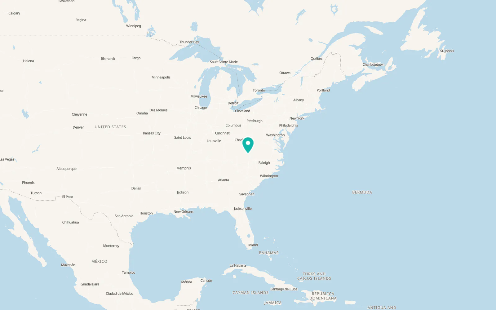 Map of Galax