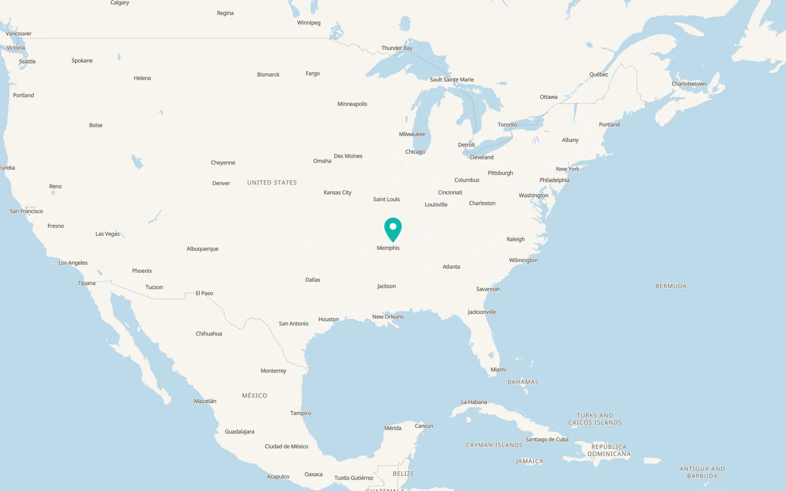 Map of Gallaway