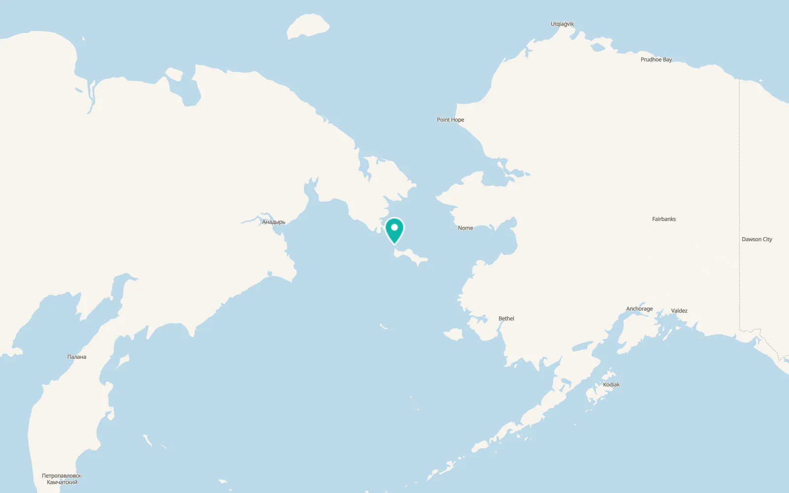 Map of Gambell
