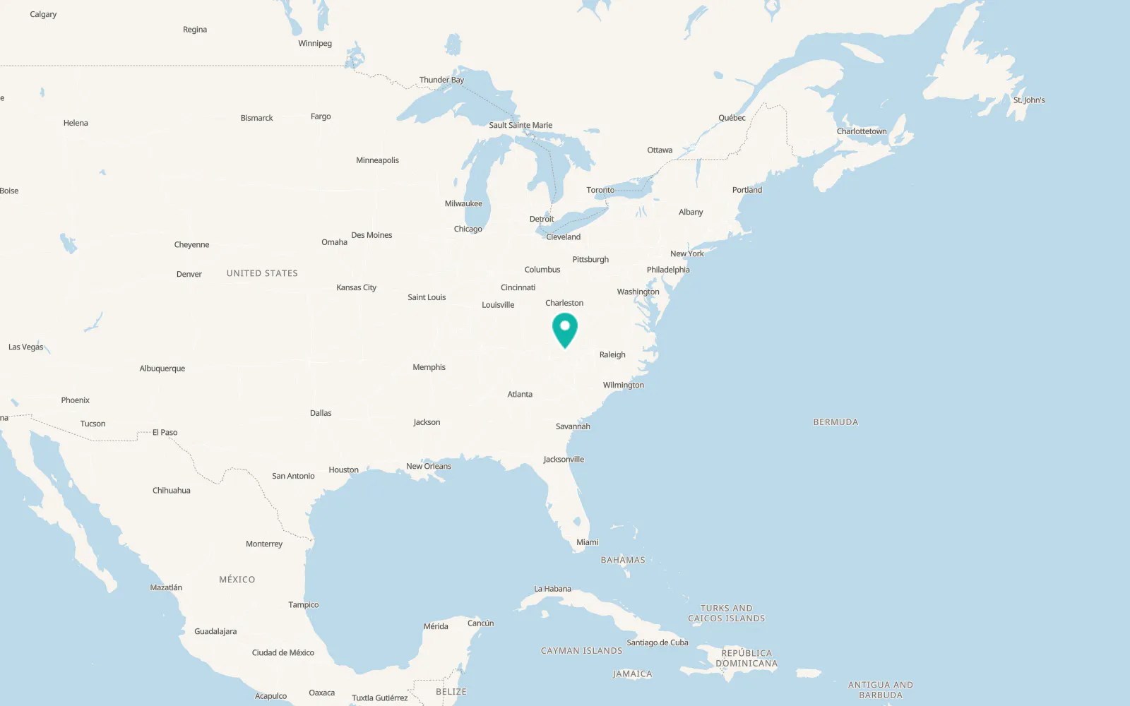 Map of Gamewell
