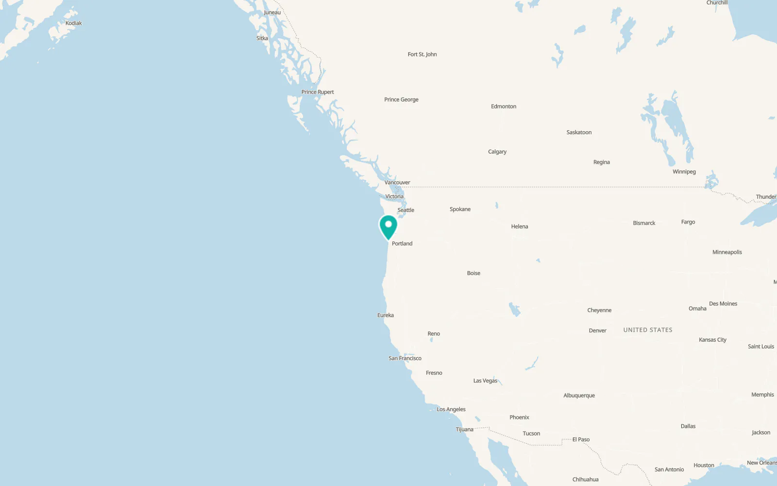 Map of Garibaldi