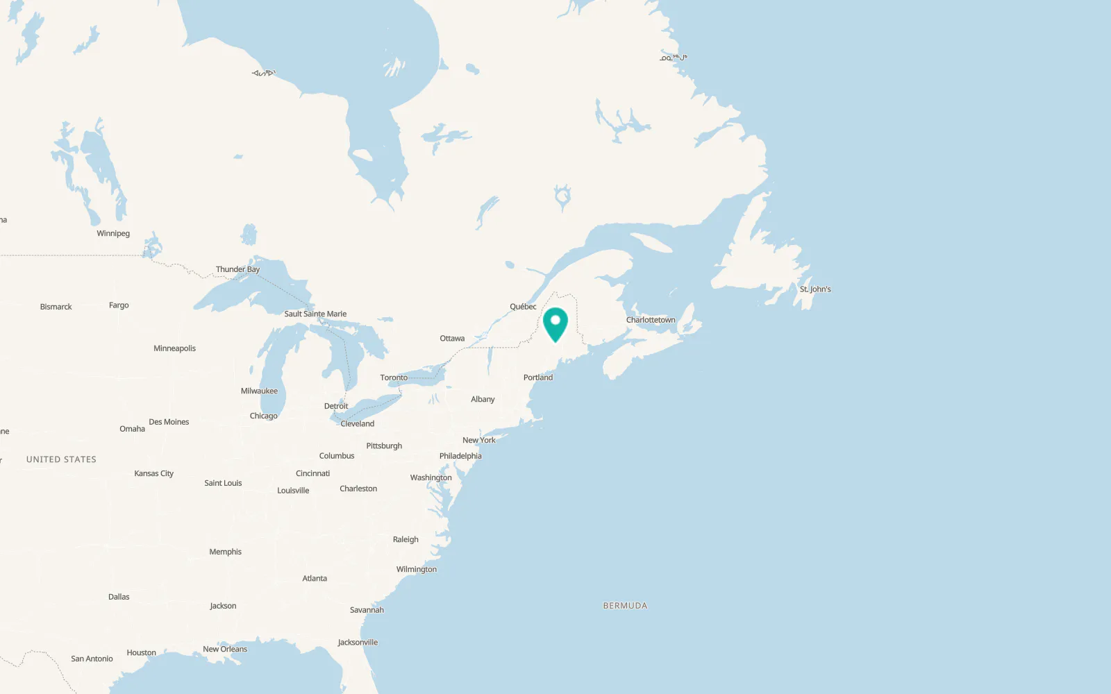 Map of Garland