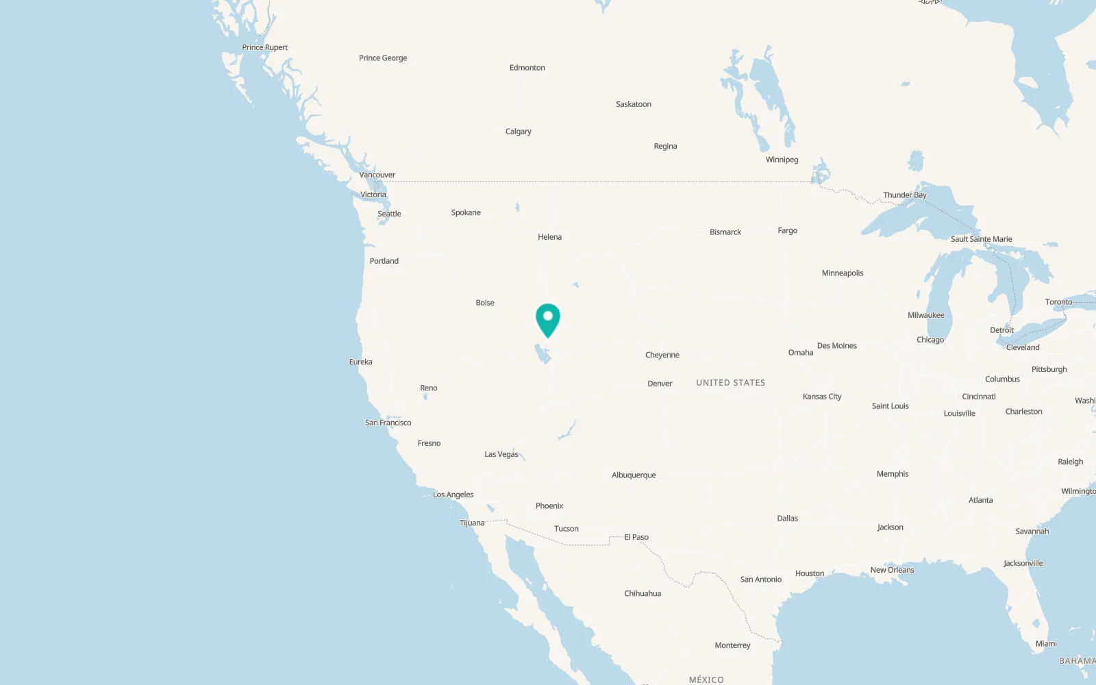 Map of Garland