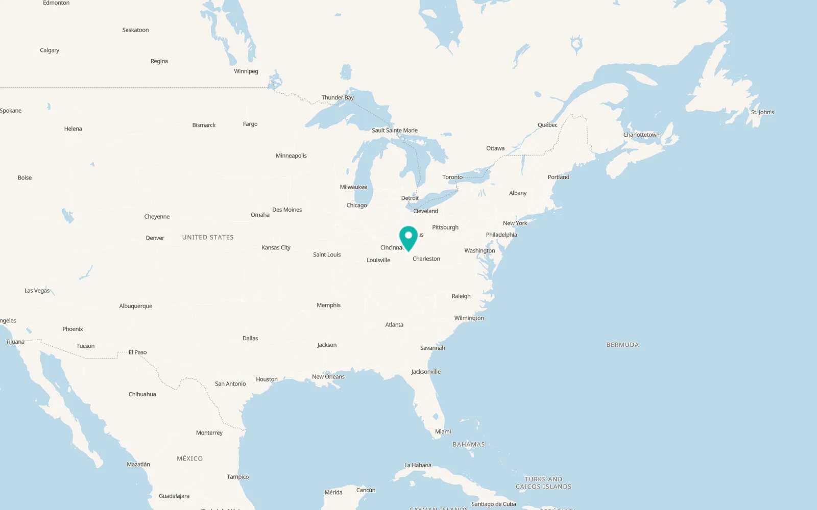 Map of Garrison