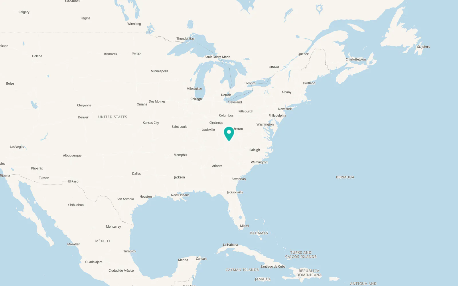 Map of Gate City