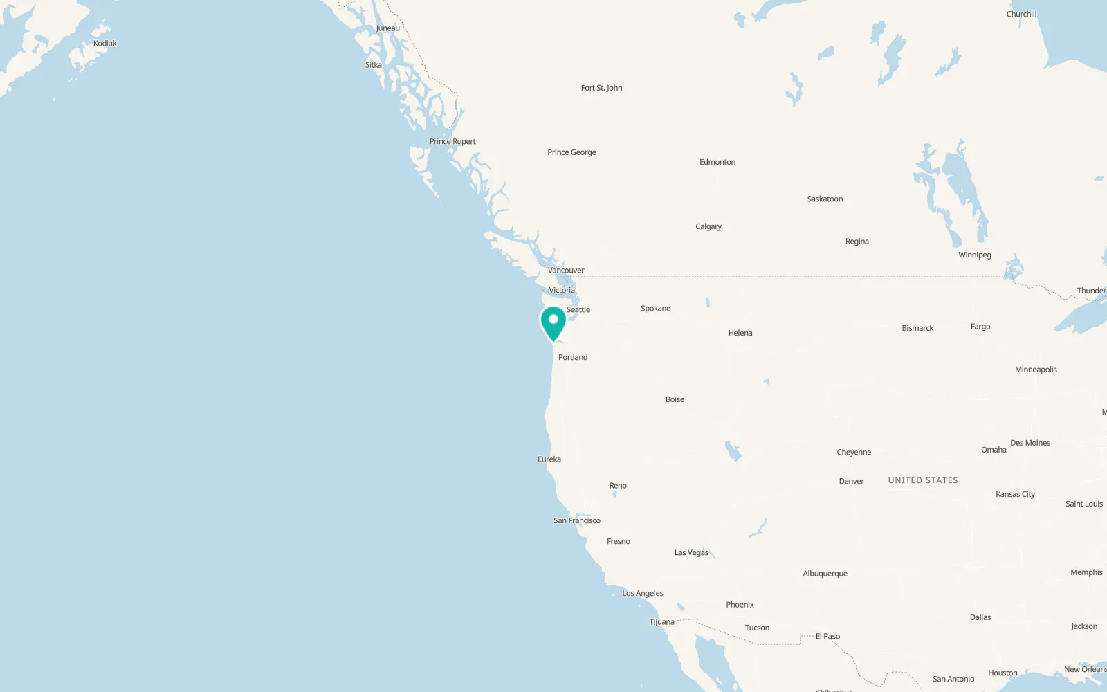 Map of Gearhart