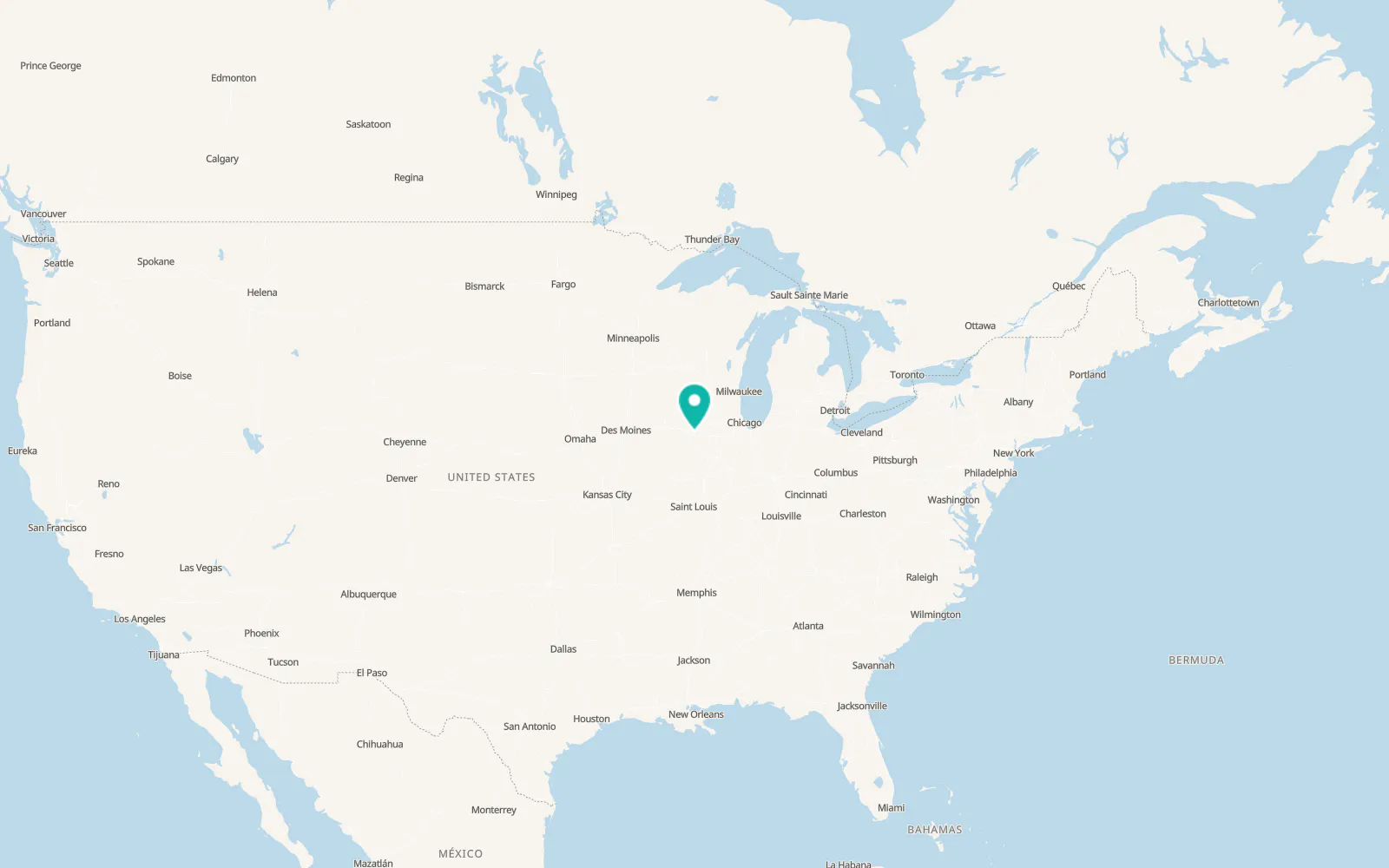 Map of Geneseo