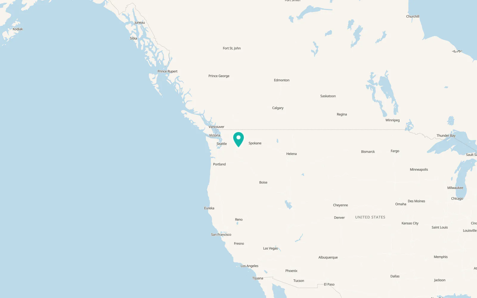 Map of George