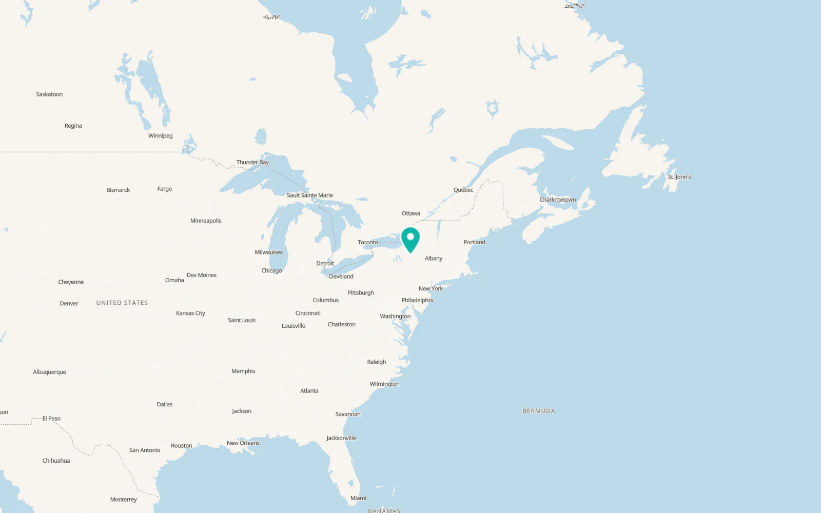 Map of Georgetown