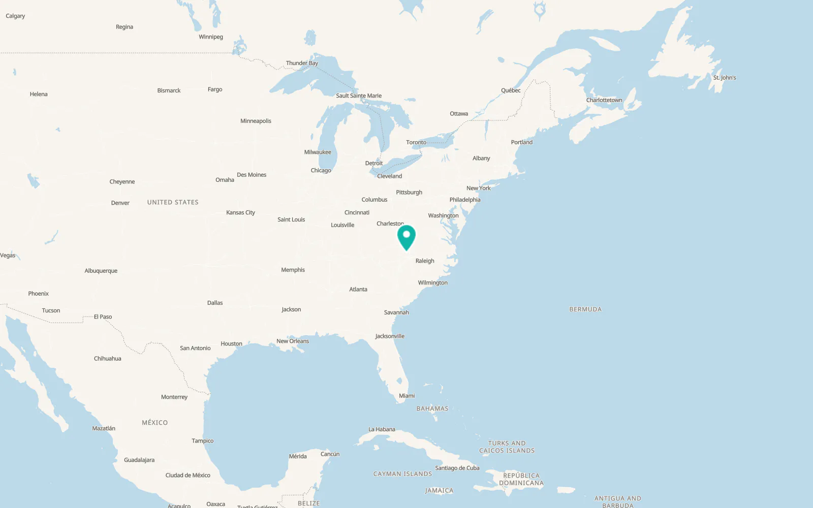 Map of Germanton