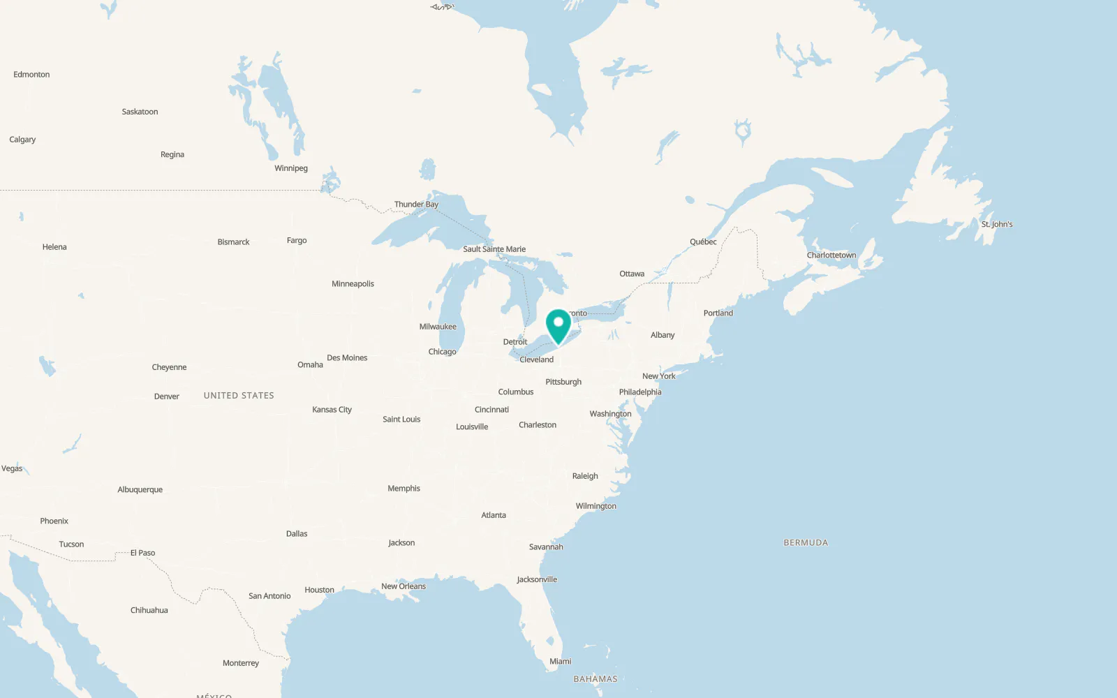 Map of Girard