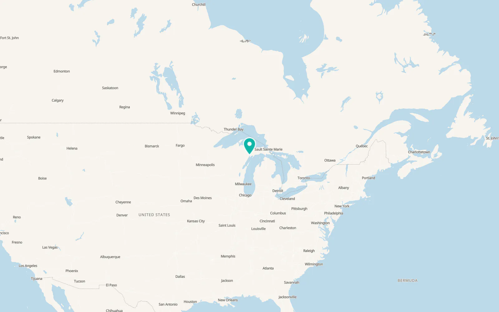 Map of Gladstone