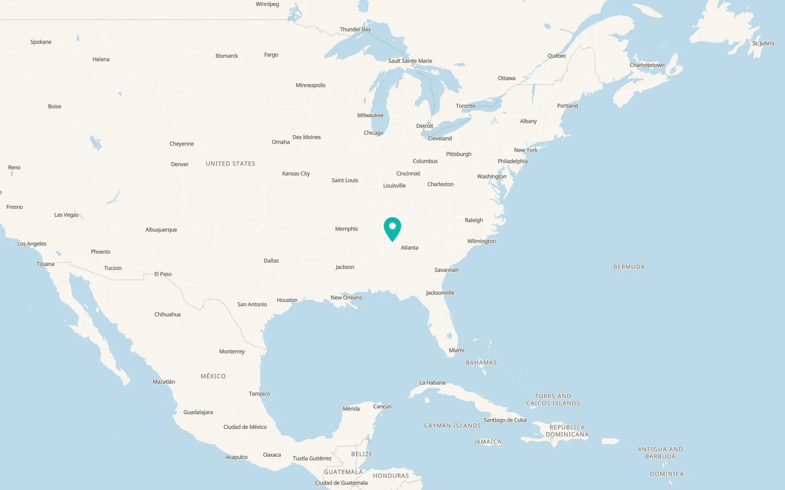 Map of Glencoe