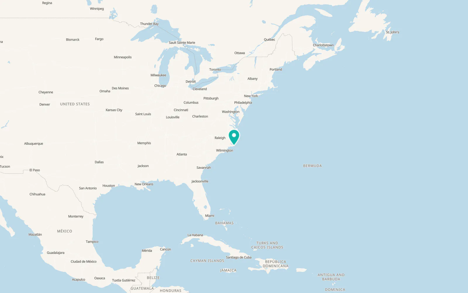 Map of Gloucester