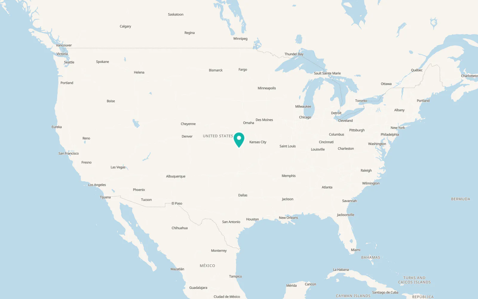 Map of Goessel