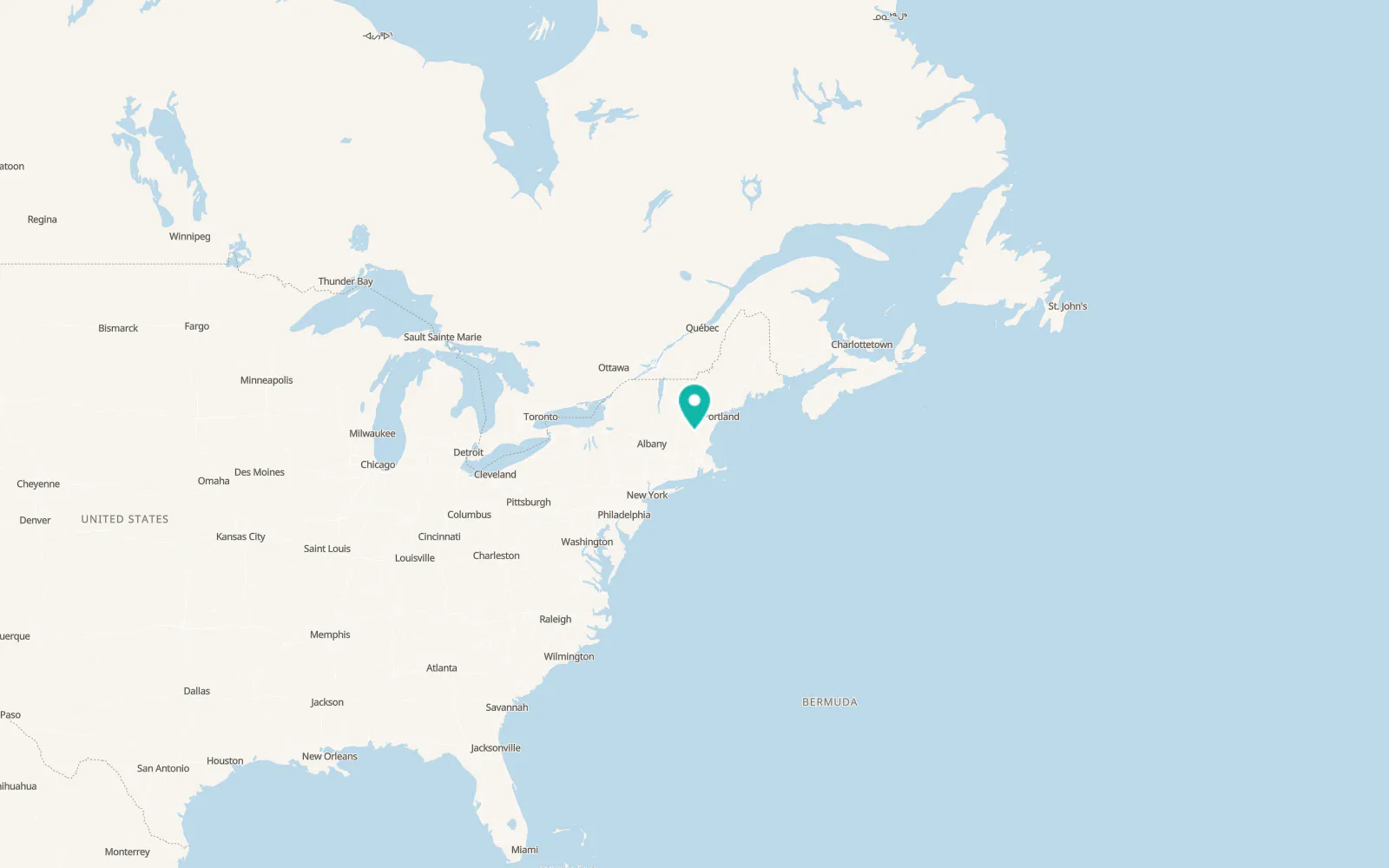 Map of Goffstown