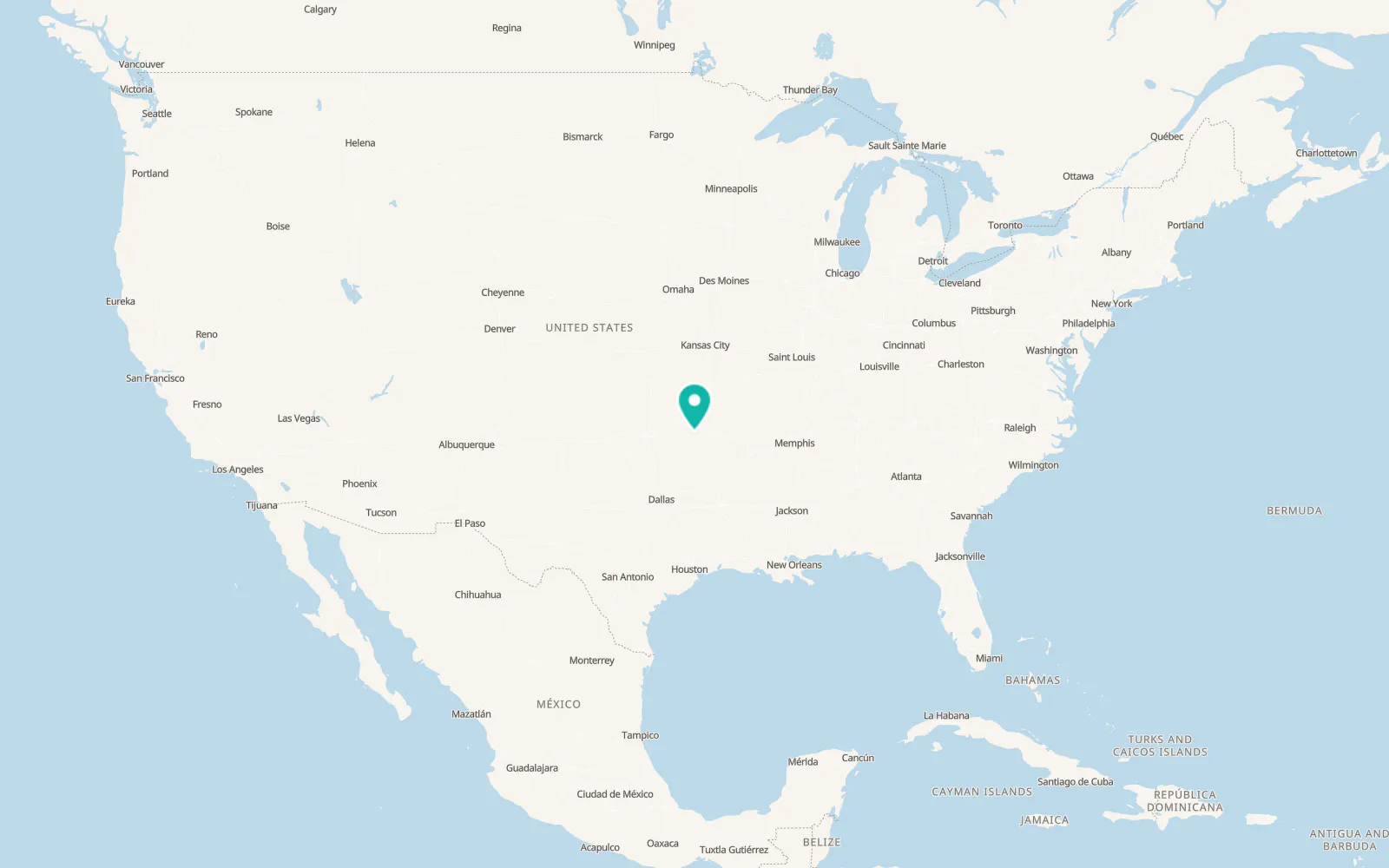 Map of Gore