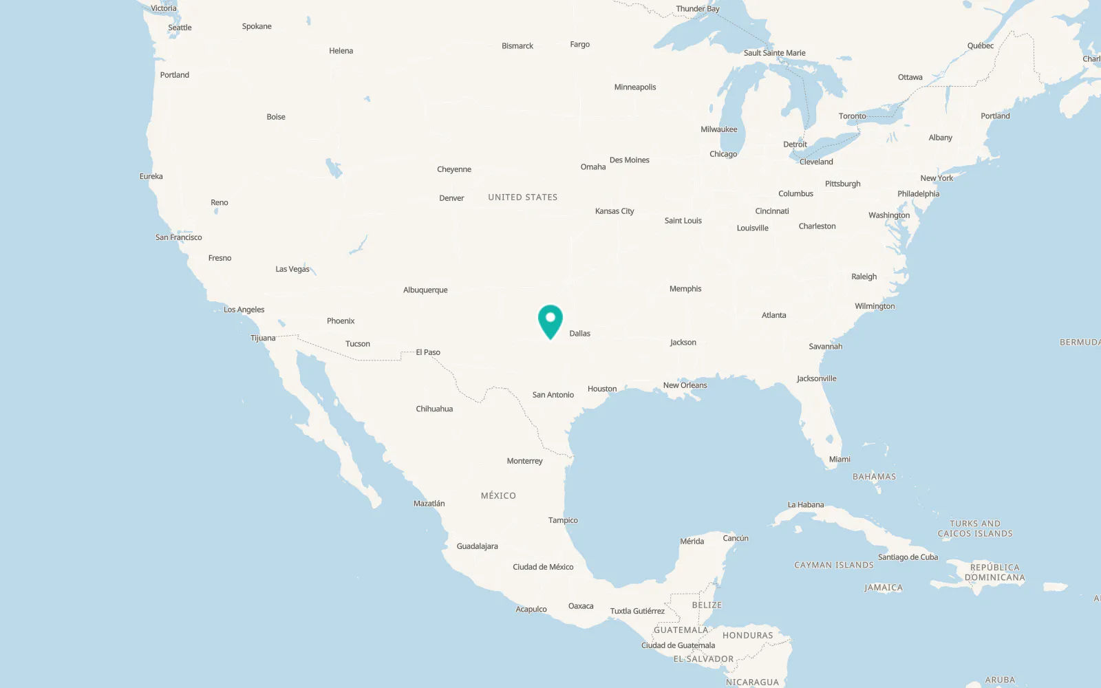 Map of Gorman