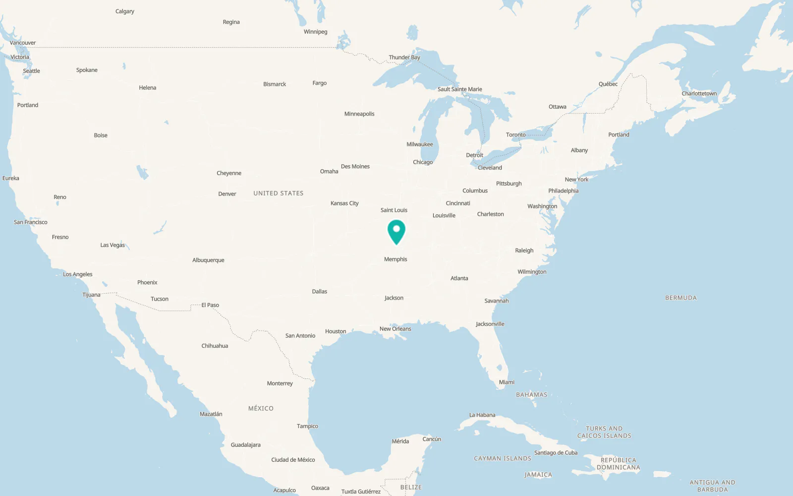 Map of Gosnell