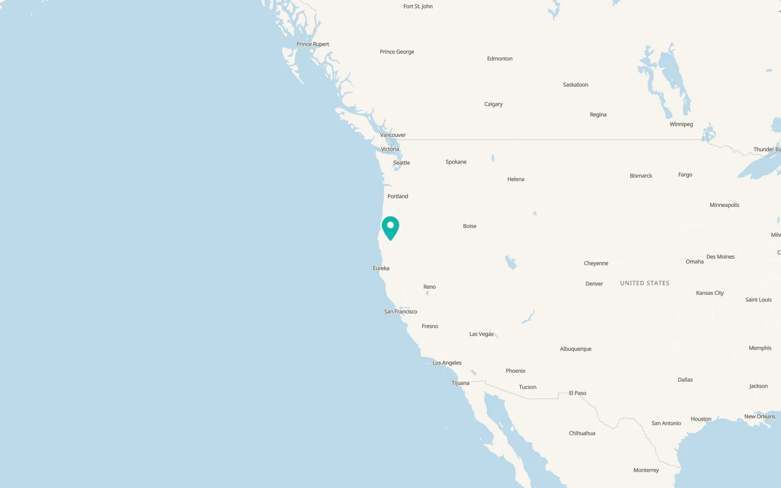 Map of Grants Pass