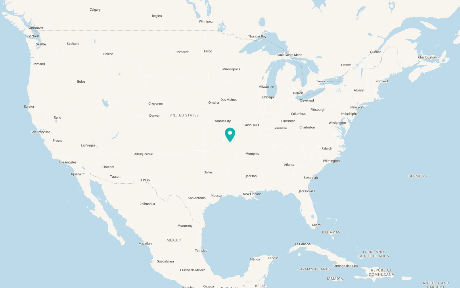Map of Green Forest