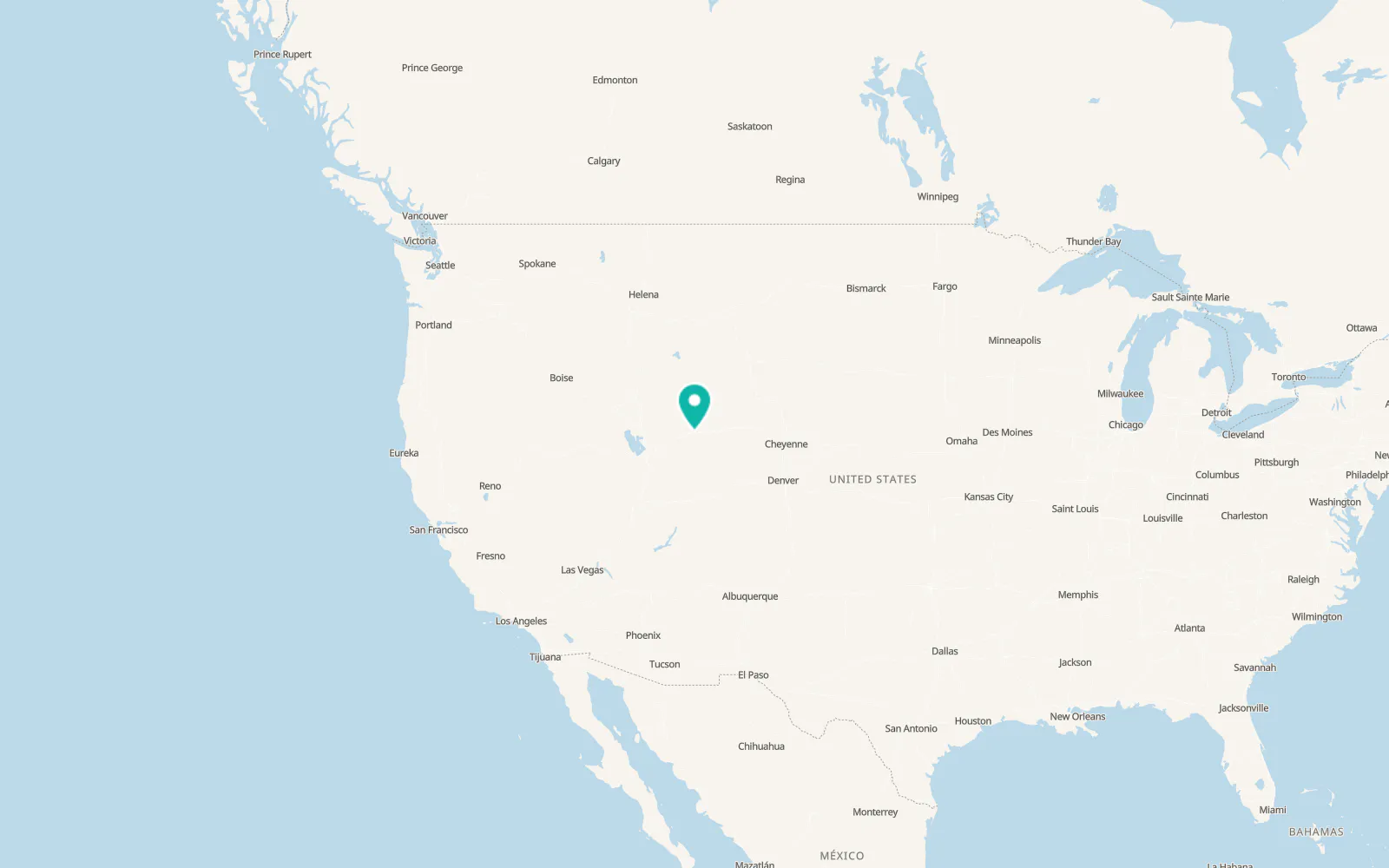 Map of Green River