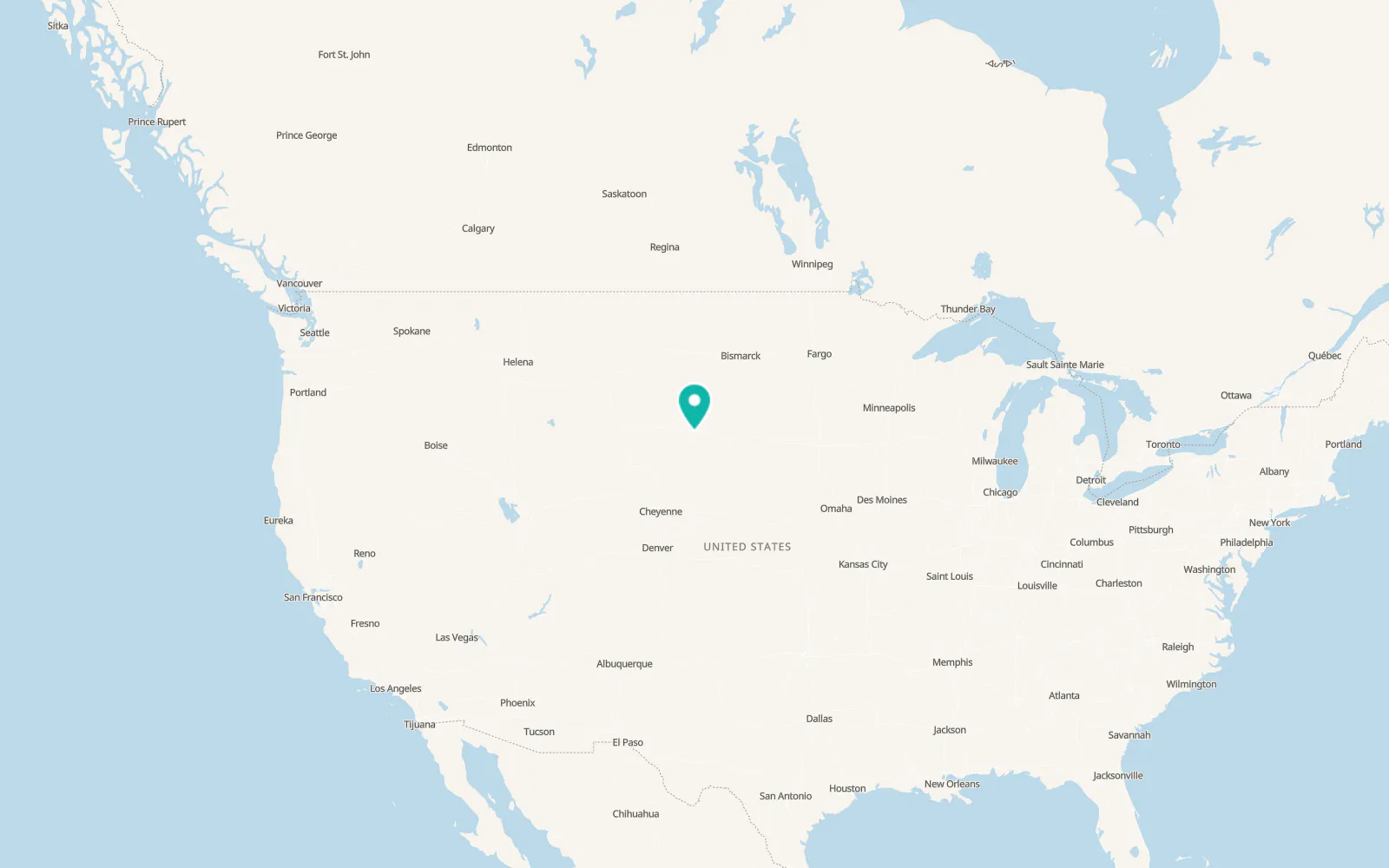 Map of Green Valley