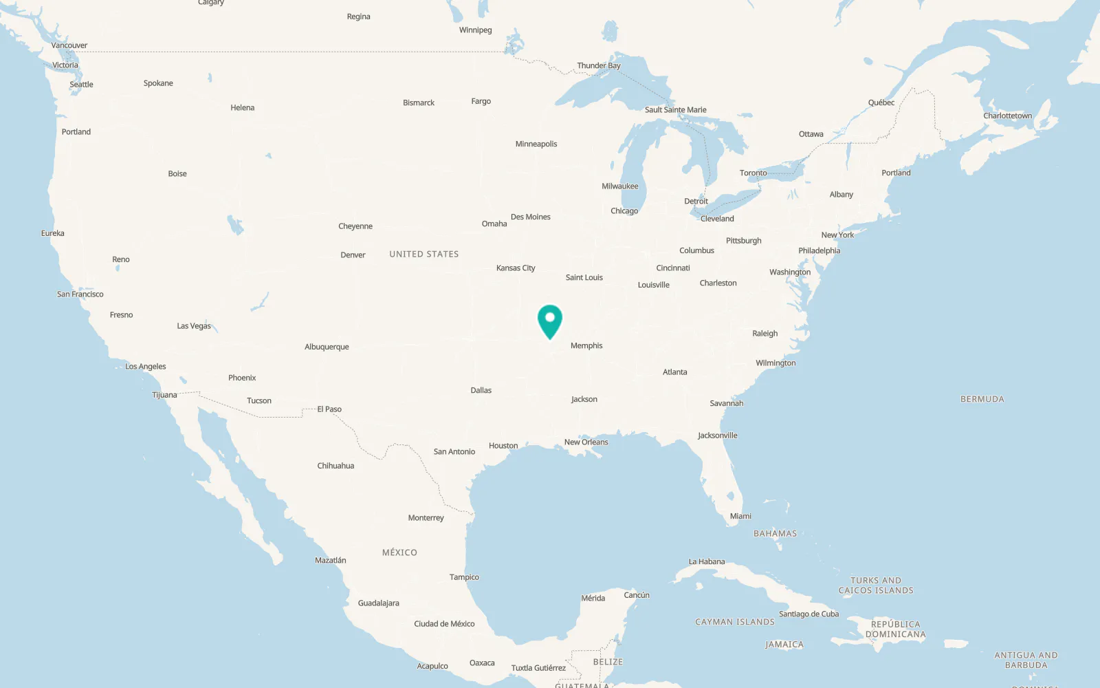 Map of Greenbrier