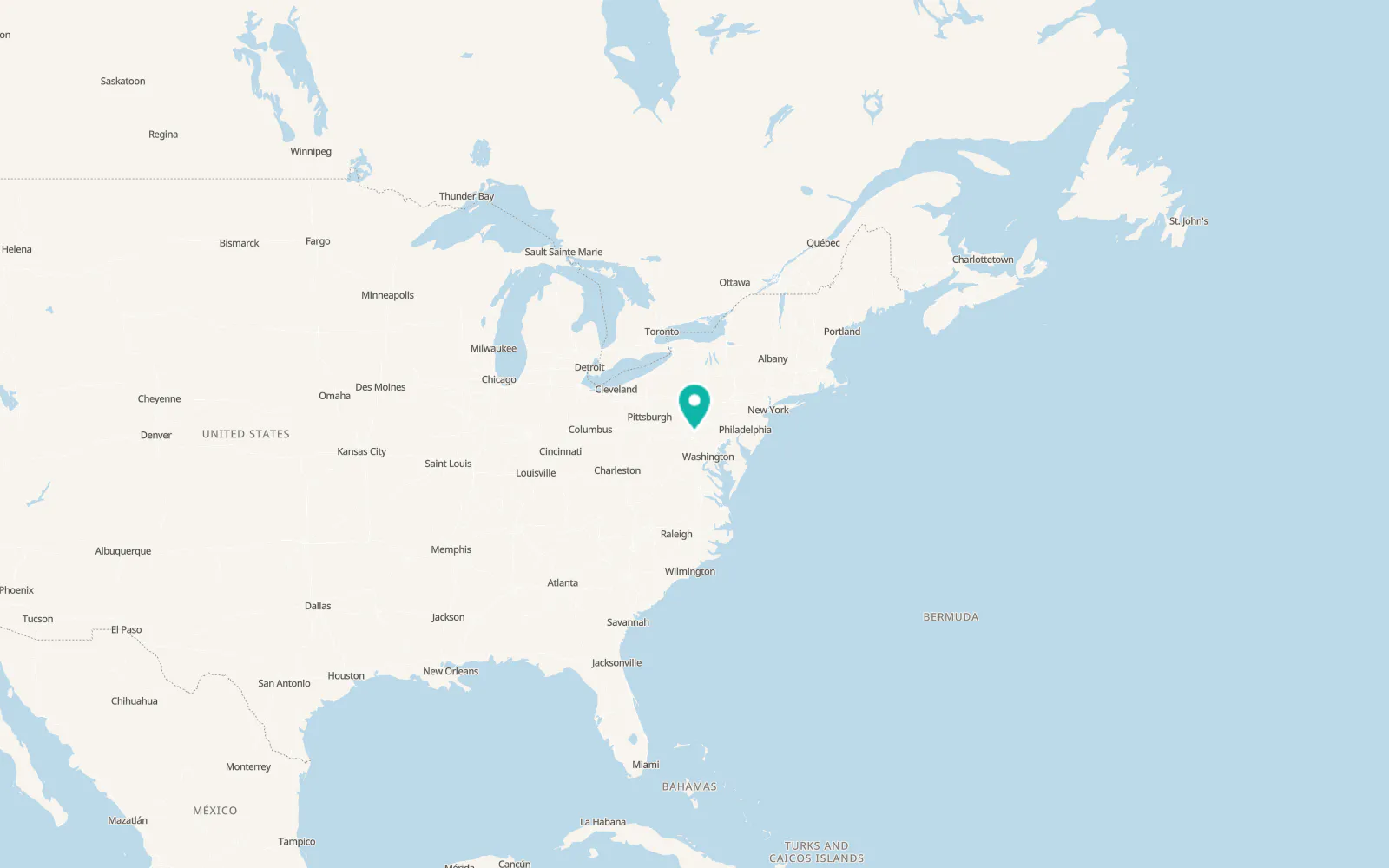Map of Greencastle