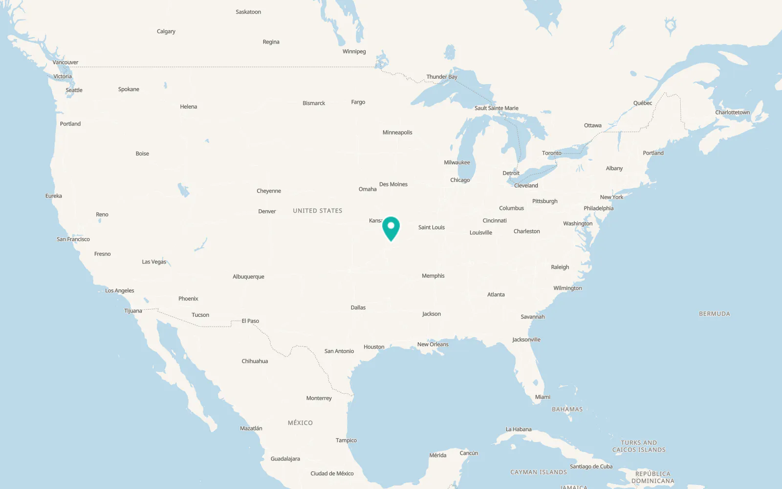 Map of Greenfield