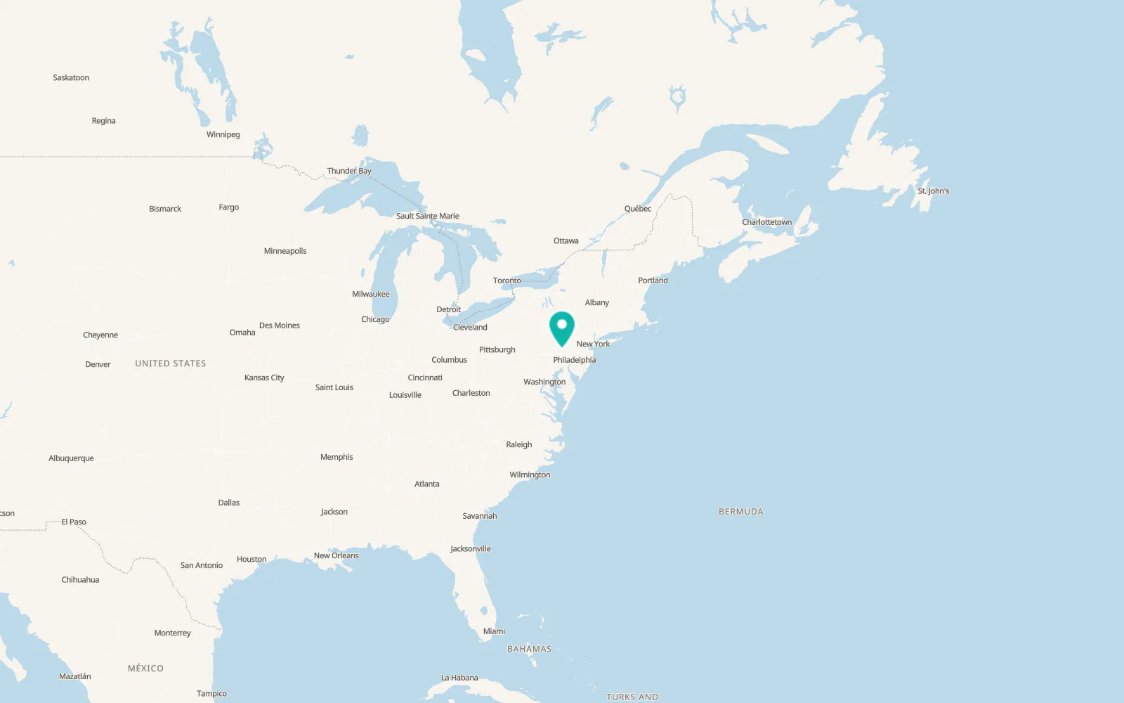 Map of Greenfields
