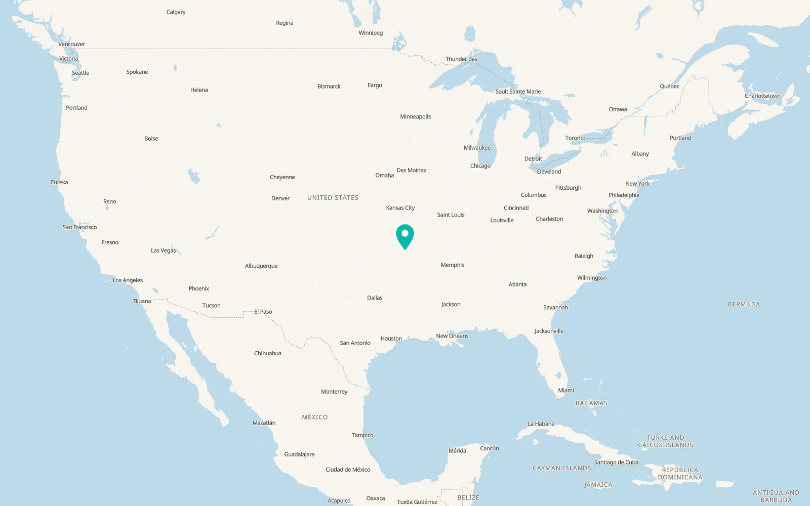 Map of Greenland