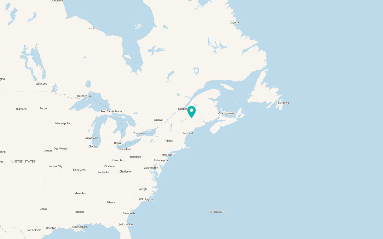 Map of Greenville