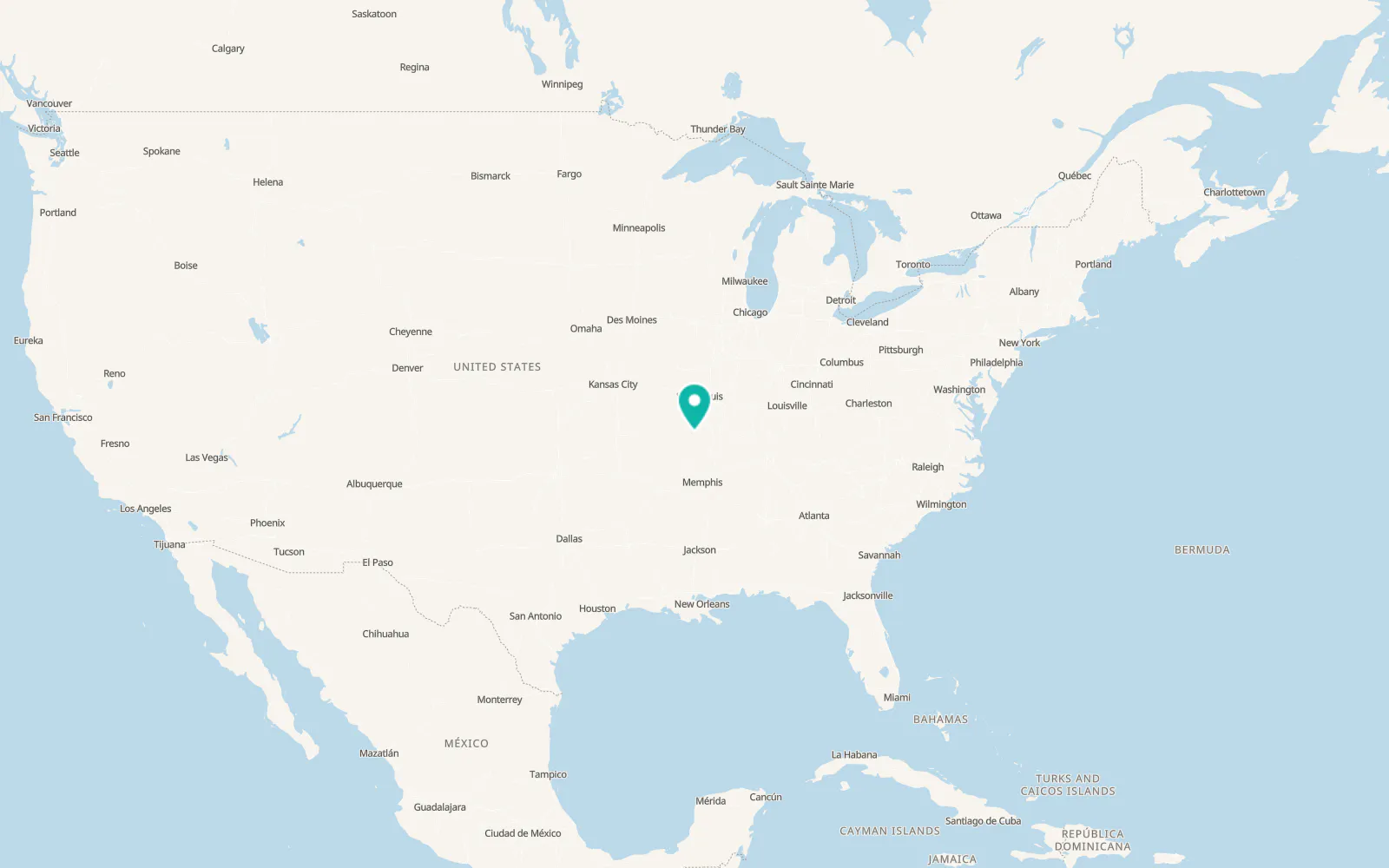 Map of Greenville