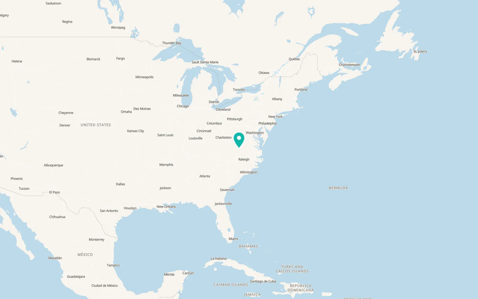 Map of Gretna