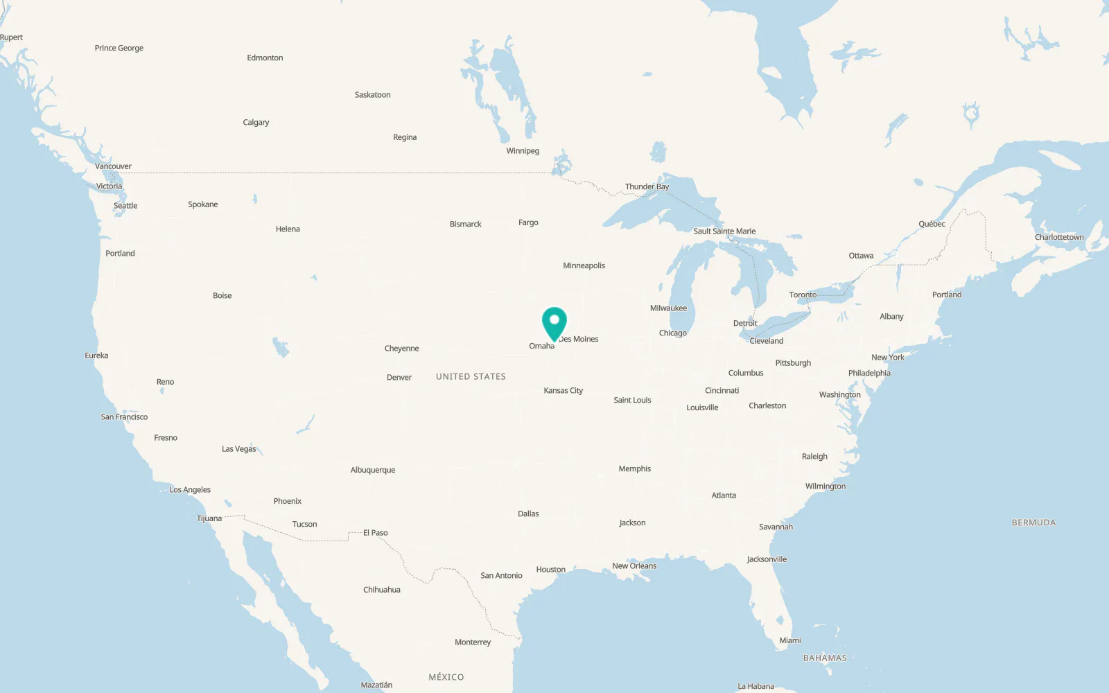 Map of Griswold
