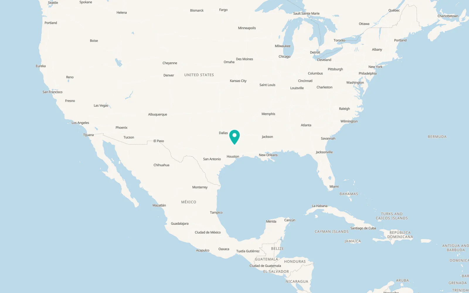 Map of Groveton