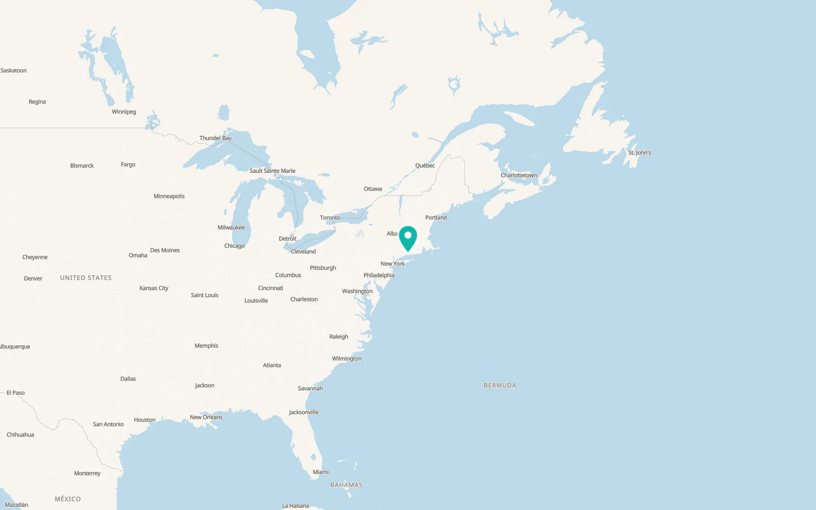 Map of Guilford Center