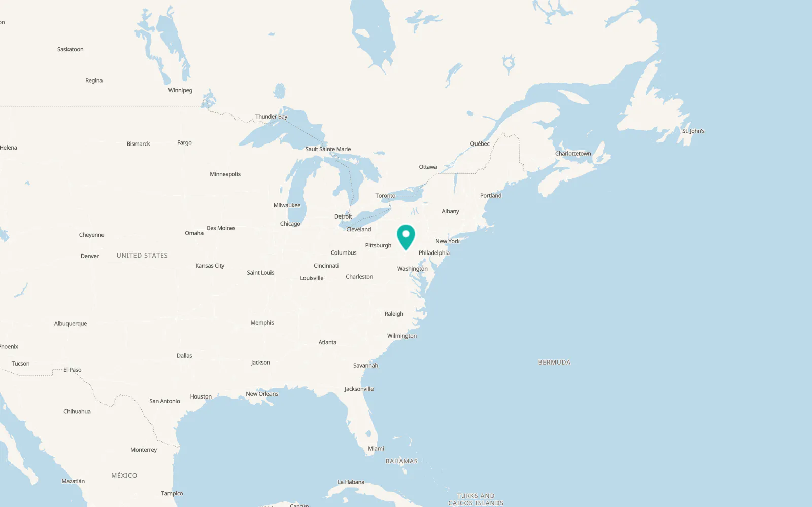 Map of Guilford